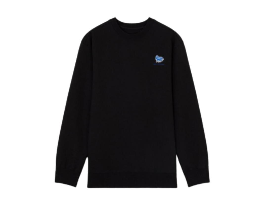 Ader Error Ader Error x Maison Kitsune Layer Triple Fox Sweatshirt Black