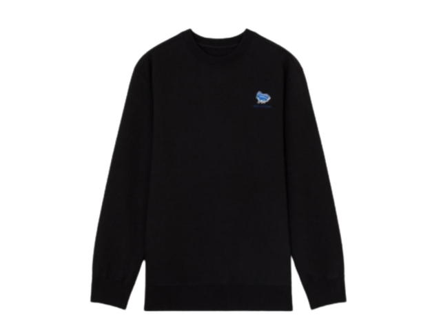 Ader Error Ader Error x Maison Kitsune Layer Triple Fox Sweatshirt Black - view 1