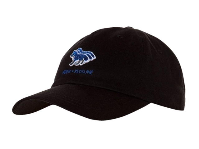 Ader Error Ader Error x Maison Kitsune Triple Fox Cap Black - view 2