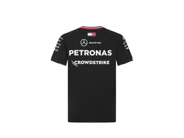 adidas adidas Mercedes AMG Petronas F1 2024 Team Driver T-Shirt Black - view 2