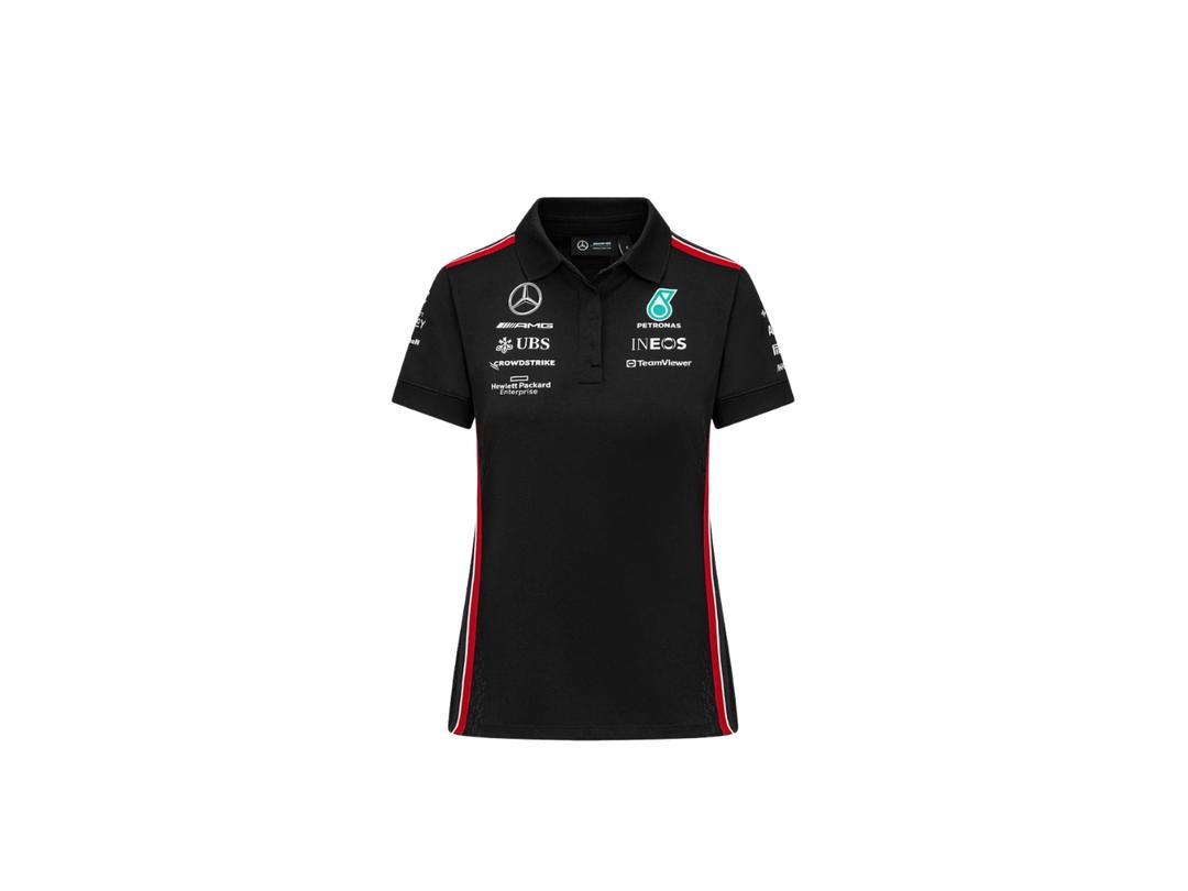 adidas adidas Mercedes AMG Petronas Formula One Team 2023 Polo Black (W)