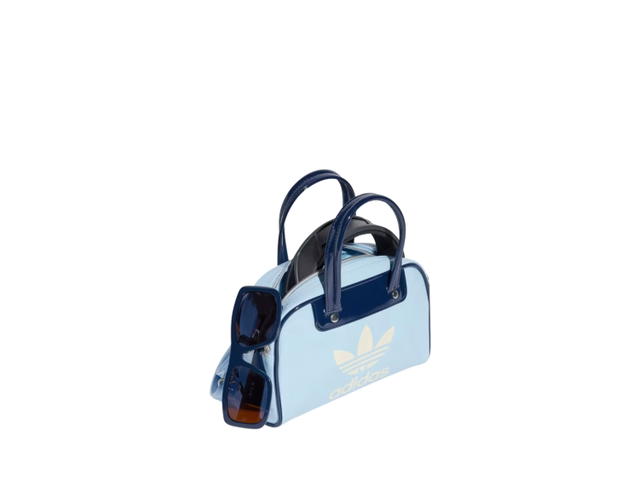 adidas adidas Adicolor Mini Bowling Bag Clear Sky - view 3
