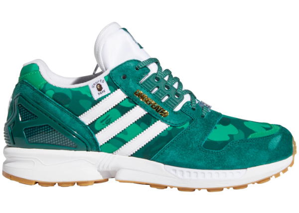 adidas Adidas ZX 8000 Bape Undefeated Green