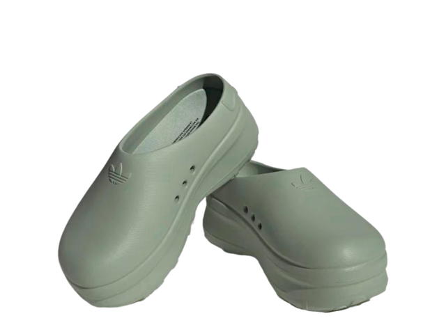 adidas adidas adiFOM Stan Smith Mule Silver Green (Women's) - view 3
