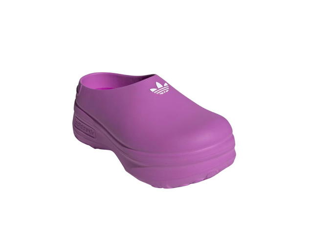 adidas adidas adiFOM Stan Smith Mule Purple Burst Cloud White (Women's) - view 3