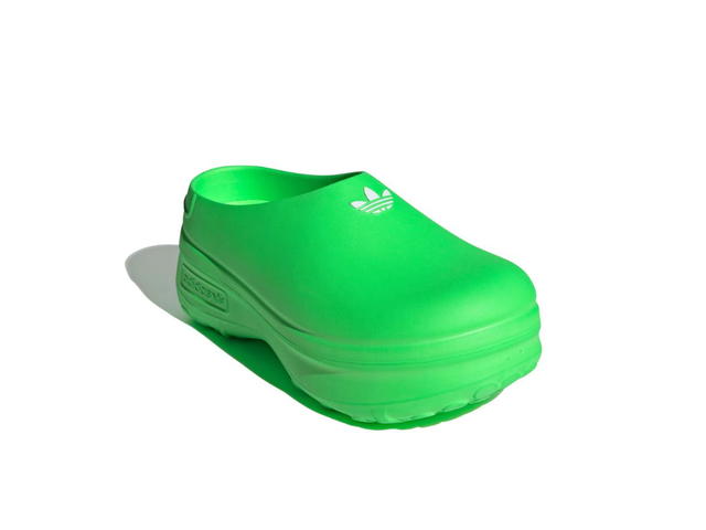 adidas adidas adiFOM Stan Smith Mule Solar Green Cloud White (Women's) - view 3
