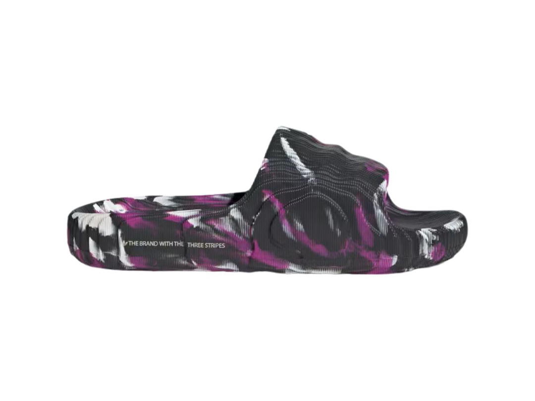 adidas adidas Adilette 22 Slides Carbon Wonder White Flash Pink