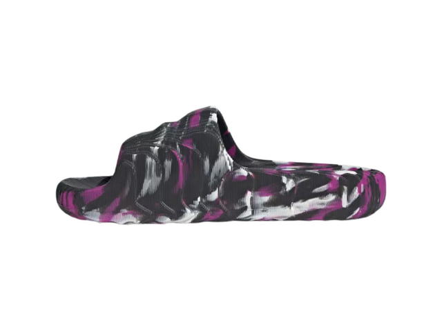 adidas adidas Adilette 22 Slides Carbon Wonder White Flash Pink - view 2