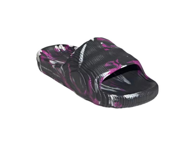 adidas adidas Adilette 22 Slides Carbon Wonder White Flash Pink - view 3
