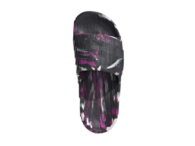 adidas adidas Adilette 22 Slides Carbon Wonder White Flash Pink - view 5
