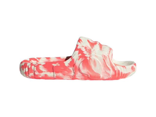 adidas adidas Adilette 22 Slides Ivory Solar Red - view 1