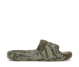 Buy adidas Adilette 22 Slides Olive Strata Silver Green at Sasom – Authentic and Ready to Ship