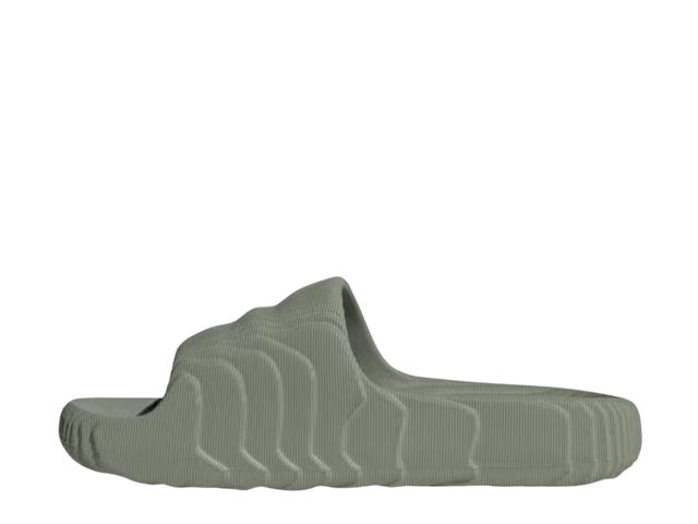 adidas adidas Adilette 22 Slides Silver Green (Women's) - view 2