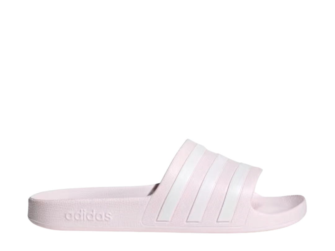 adidas adidas Adilette Aqua Slides Almost Pink Cloud White