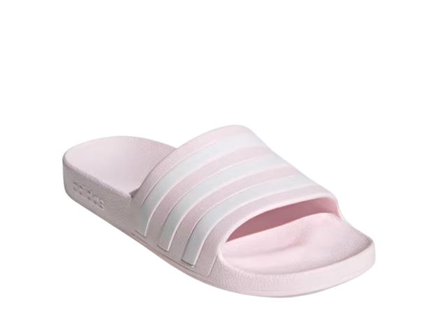 adidas adidas Adilette Aqua Slides Almost Pink Cloud White - view 3