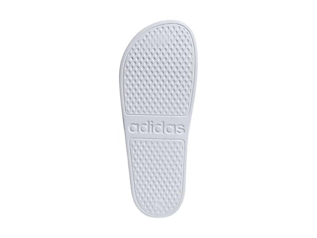 adidas adidas Adilette Aqua Slides Cloud White Platinum Metallic - view 6