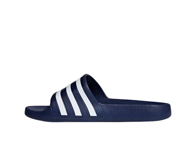 adidas adidas Adilette Aqua Slides Dark Blue Cloud White - view 2