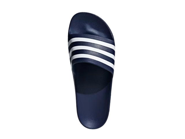 adidas adidas Adilette Aqua Slides Dark Blue Cloud White - view 5