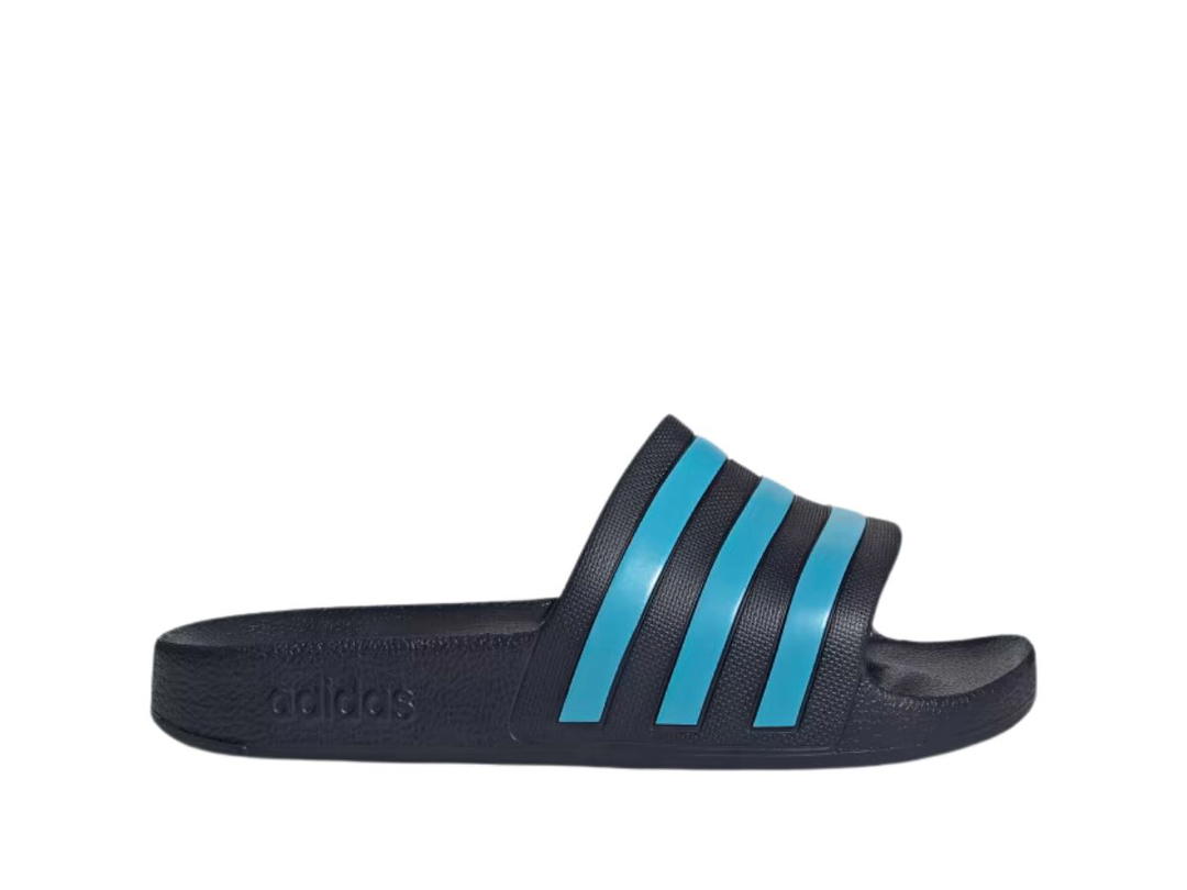 adidas adidas Adilette Aqua Slides Legend Ink Bright Cyan