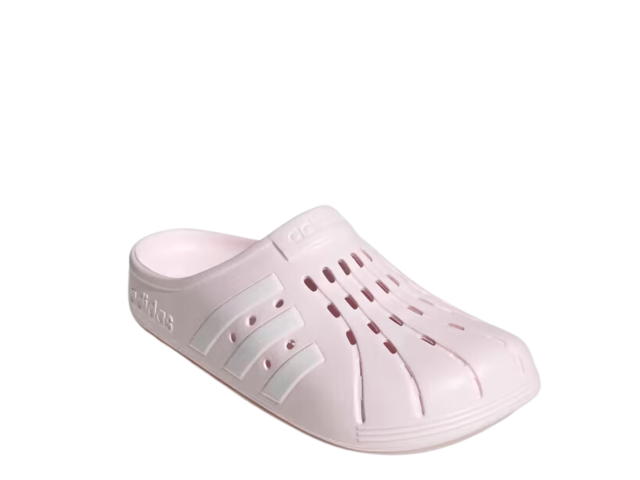 adidas adidas Adilette Clog Pink White - view 3