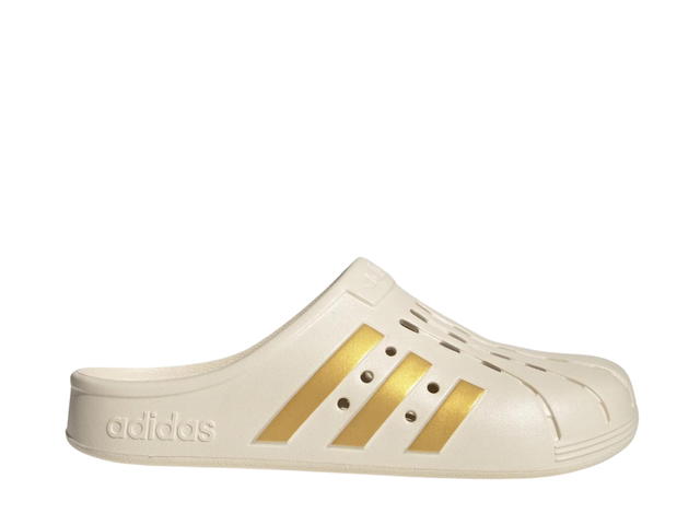 adidas adidas Adilette Clogs Wonder White Gold Metallic - view 1