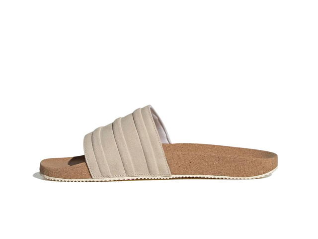 adidas adidas adilette Premium Slides Wonder White Cork - view 2