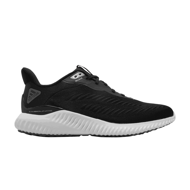 adidas adidas Alphabounce 'Black Silver Metallic'