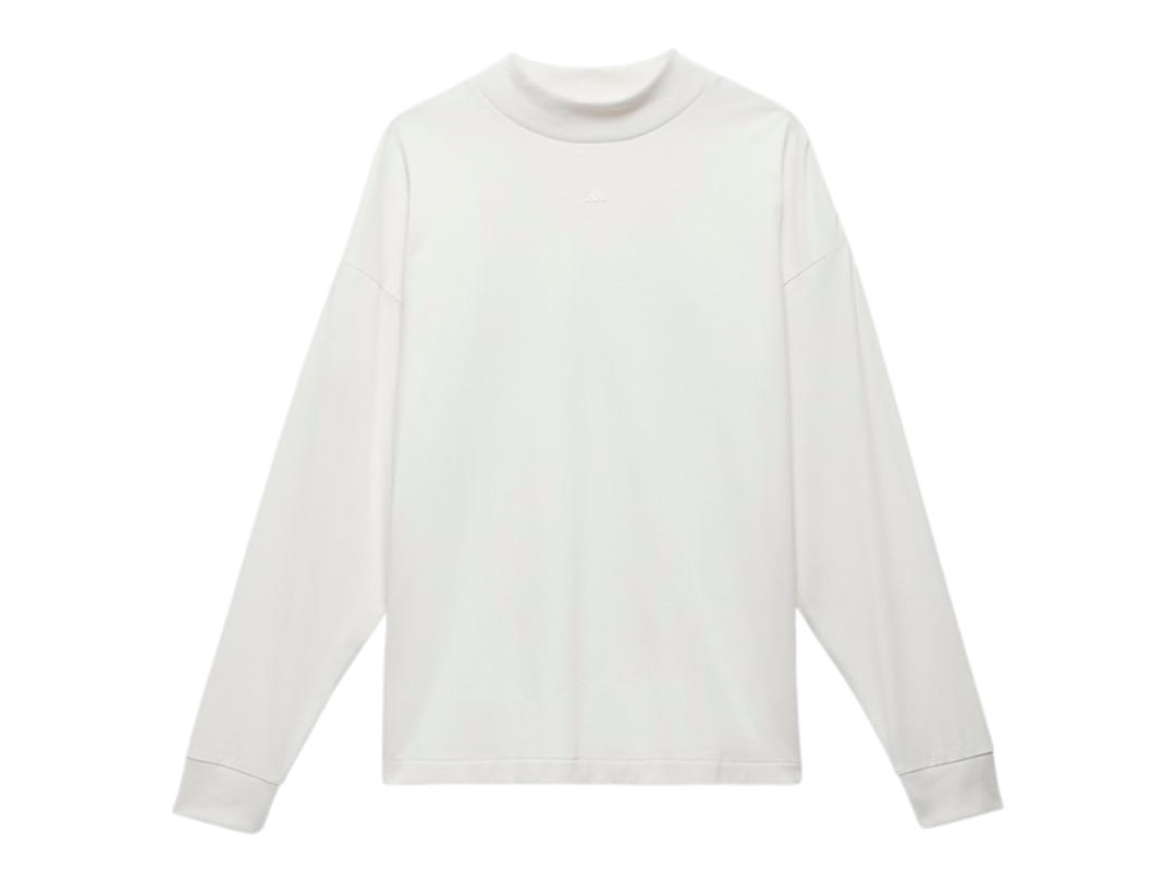 adidas adidas Basketball Long Sleeve Tee Cloud White