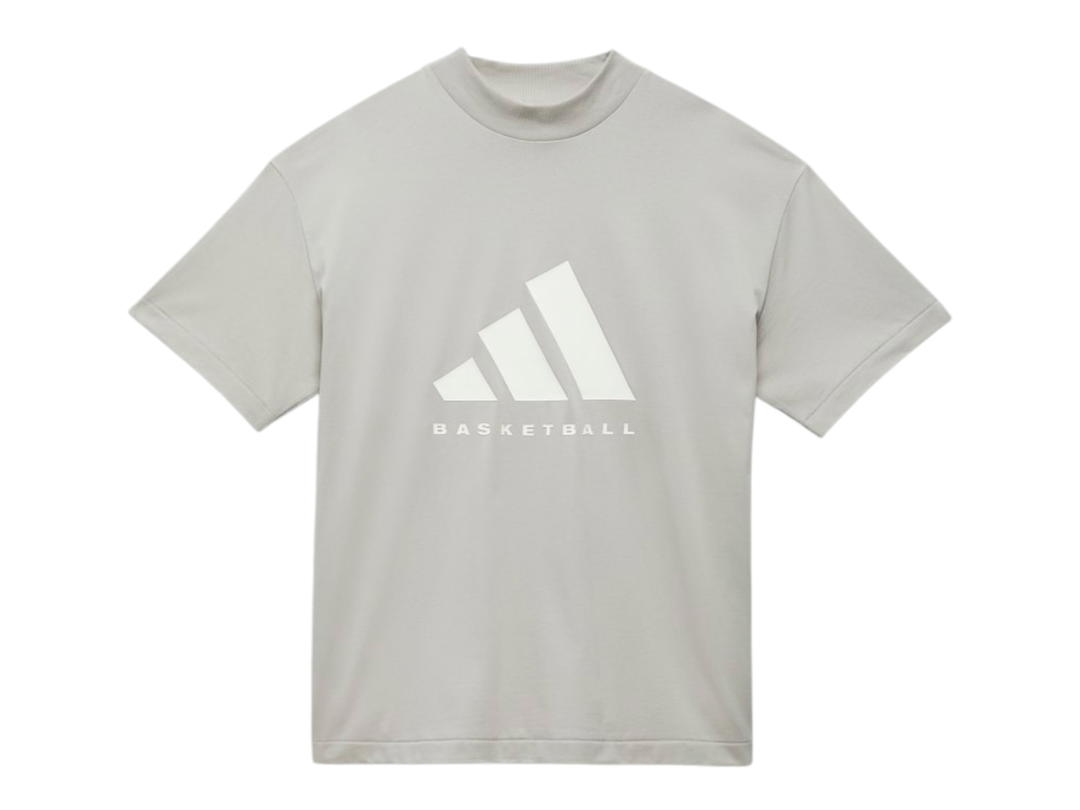 adidas adidas Basketball Tee Metal Grey