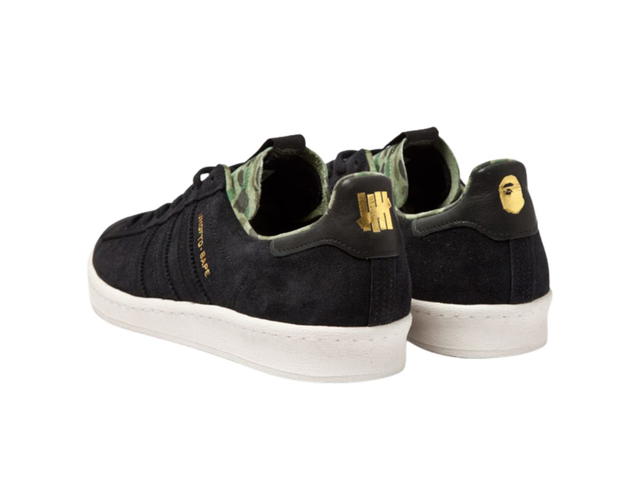 adidas adidas Campus 80s Undefeated x Bape Black - view 3