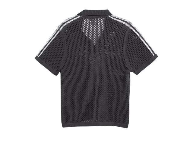 adidas adidas Clot Crochet Polo By Edison Chen Carbon - view 2