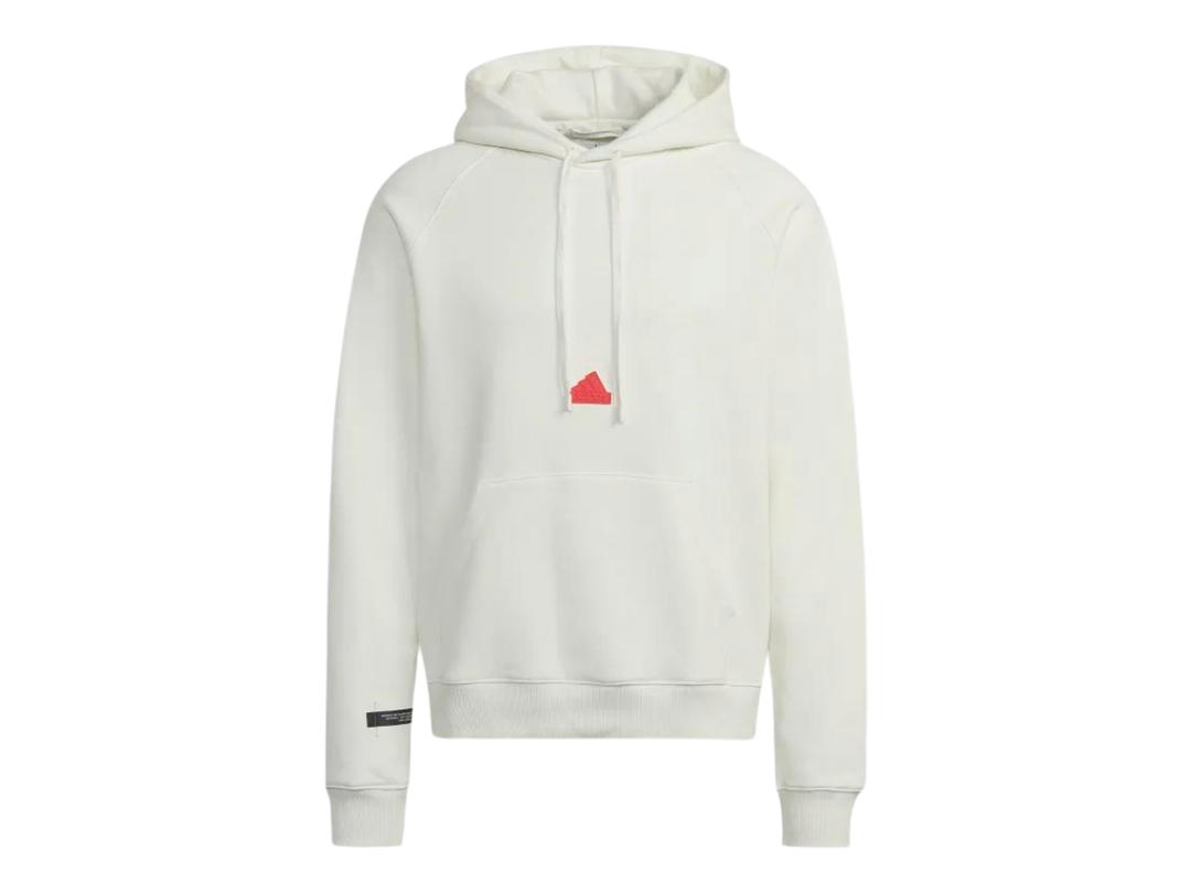 adidas adidas Fleece Hoodie Off White