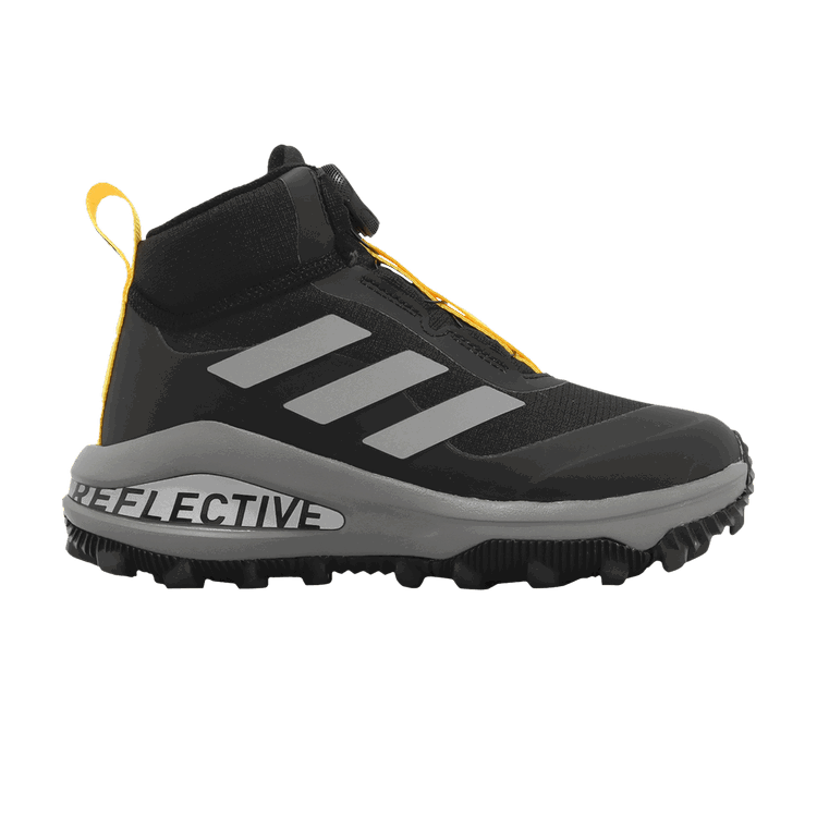 adidas adidas FortaRun BOA ATR K 'Black Impact Yellow'