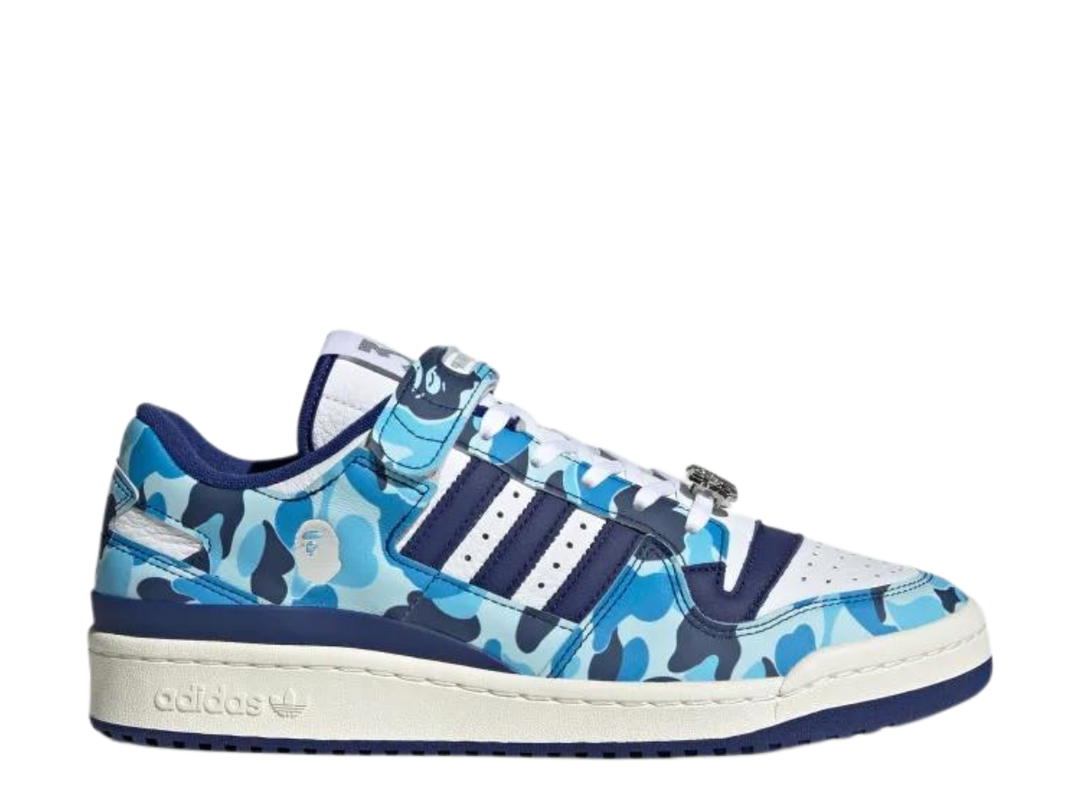 adidas adidas Forum 84 Low Bape 30th Anniversary Blue Camo