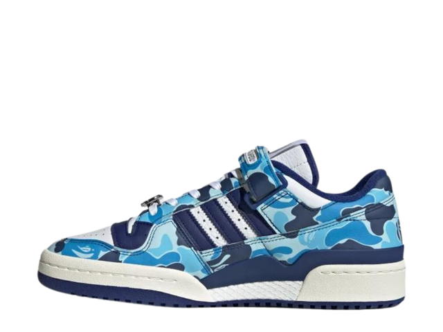 adidas adidas Forum 84 Low Bape 30th Anniversary Blue Camo - view 2