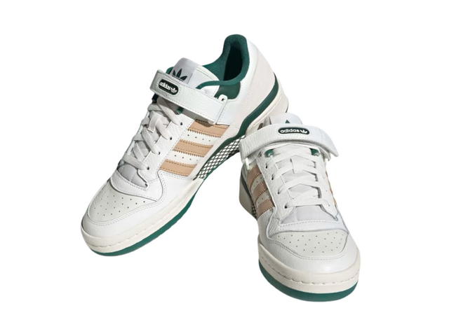 adidas adidas Forum Low Dark Green Magic Beige - view 3