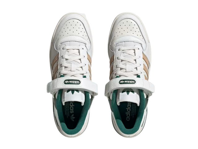 adidas adidas Forum Low Dark Green Magic Beige - view 5