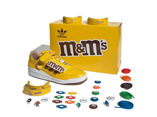 adidas adidas Forum Low M&M's Yellow - view 3