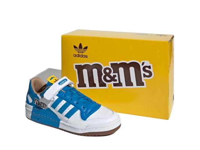 adidas adidas Forum Low M&M's Craft Blue Footwear White EQT Yellow - view 3