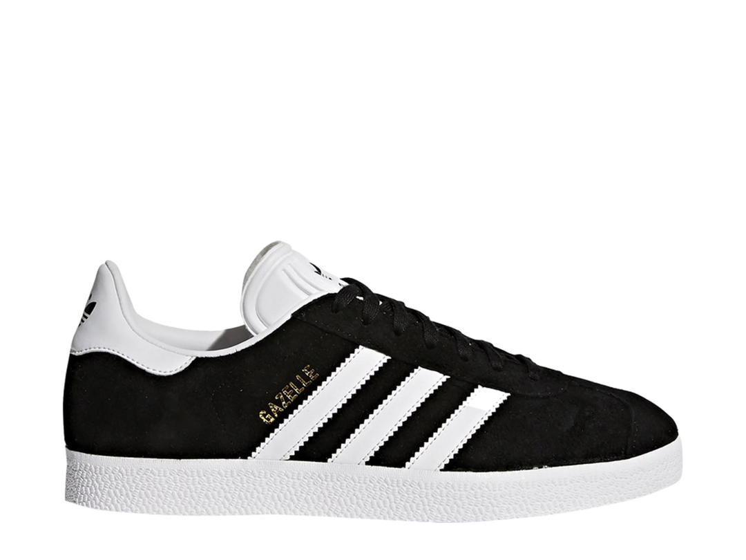 adidas adidas Gazelle Black White-Gold Metallic (Women's)