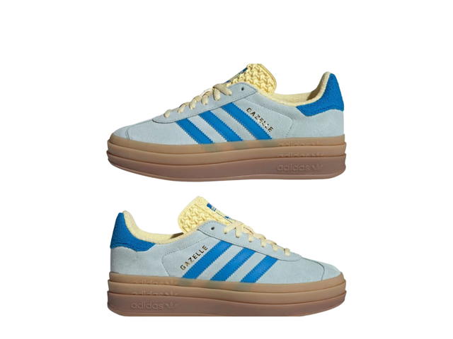 adidas adidas Gazelle Bold Almost Blue Yellow (Women's) - view 3