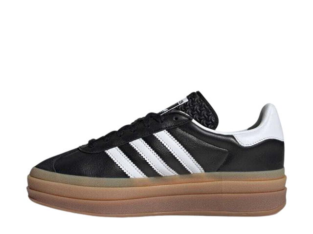 adidas adidas Gazelle Bold atmos Black White Gum - view 2