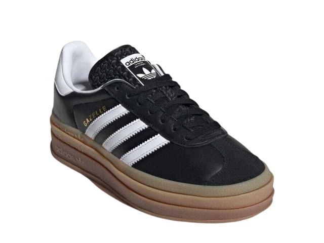 adidas adidas Gazelle Bold atmos Black White Gum - view 3