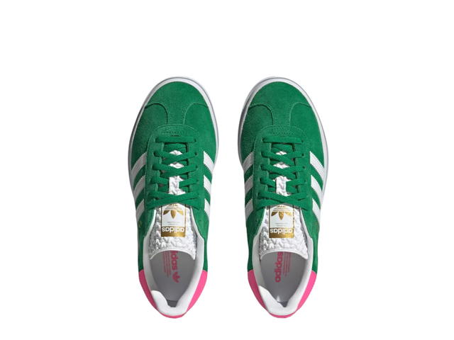 adidas adidas Gazelle Bold Green Lucid Pink (Women's) - view 4