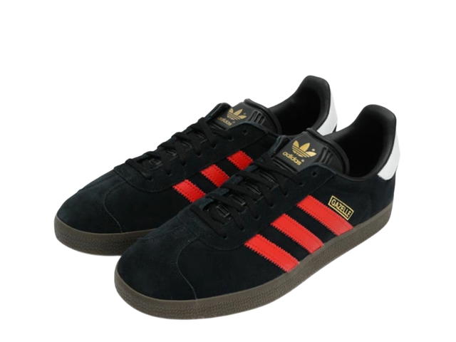 adidas adidas Gazelle Core Black Red - view 3