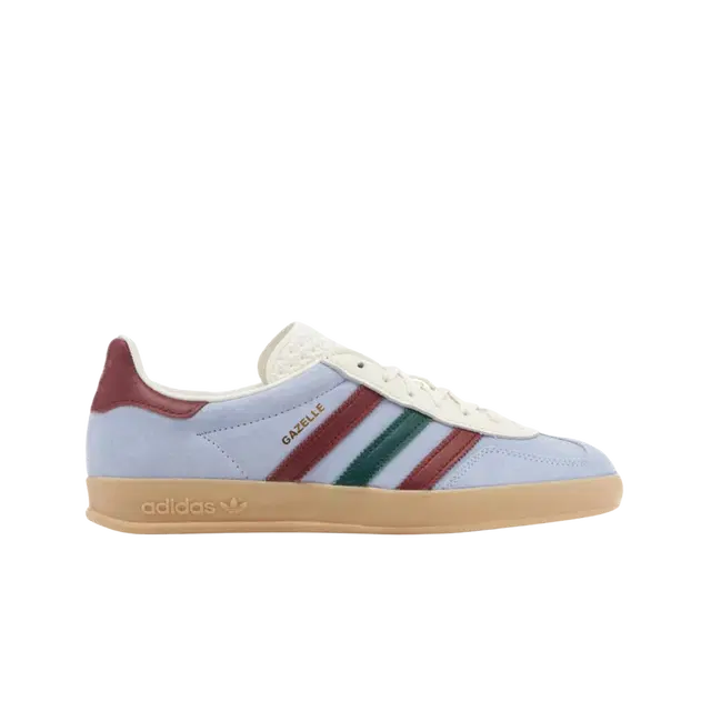 adidas adidas Gazelle Indoor Blue Dawn Collegiate Burgundy - view 1