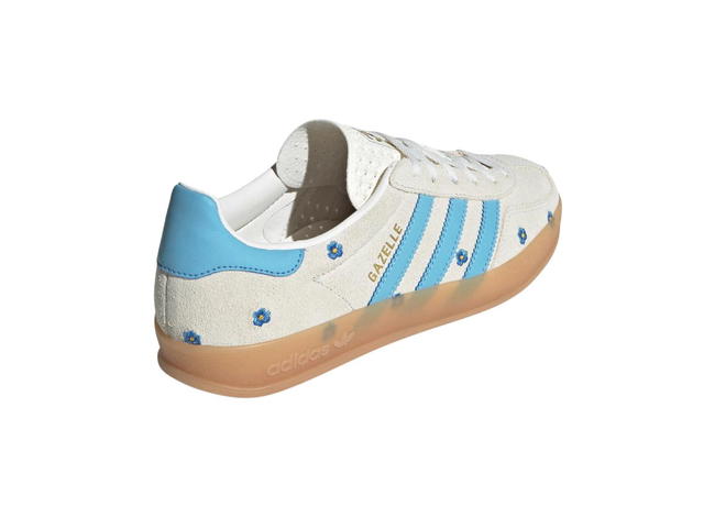 adidas adidas Gazelle Indoor Light Blue Floral (Women's) - view 3
