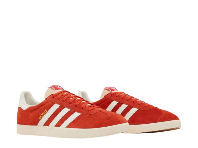 adidas adidas Gazelle Preloved Red Off White Cream White - view 3