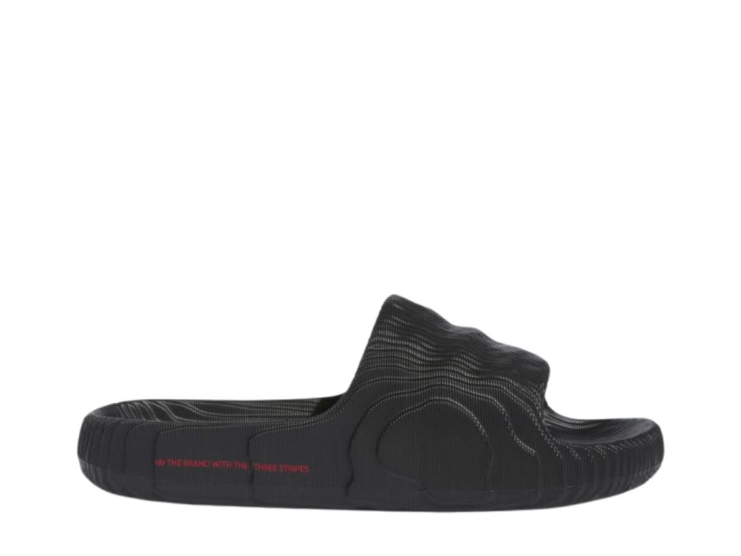 adidas adidas Adilette 22 Slides Black Scarlet