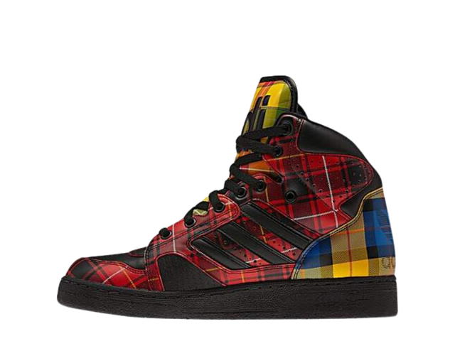 adidas adidas Jeremy Scott Instinct Hi Tartan Plaid - view 2